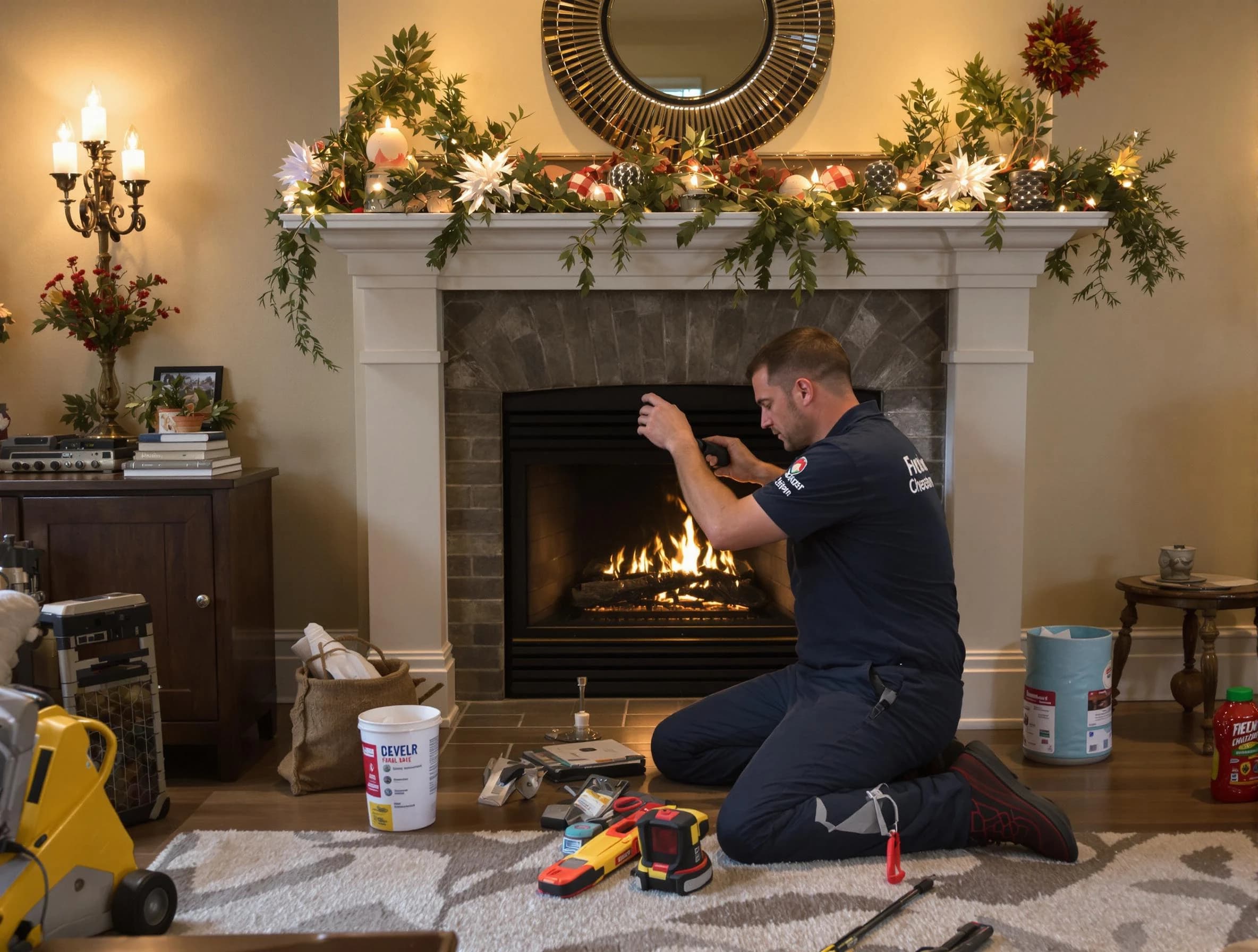 Franklin Park Chimney Sweep offering fireplace maintenance services in Franklin Park, PA