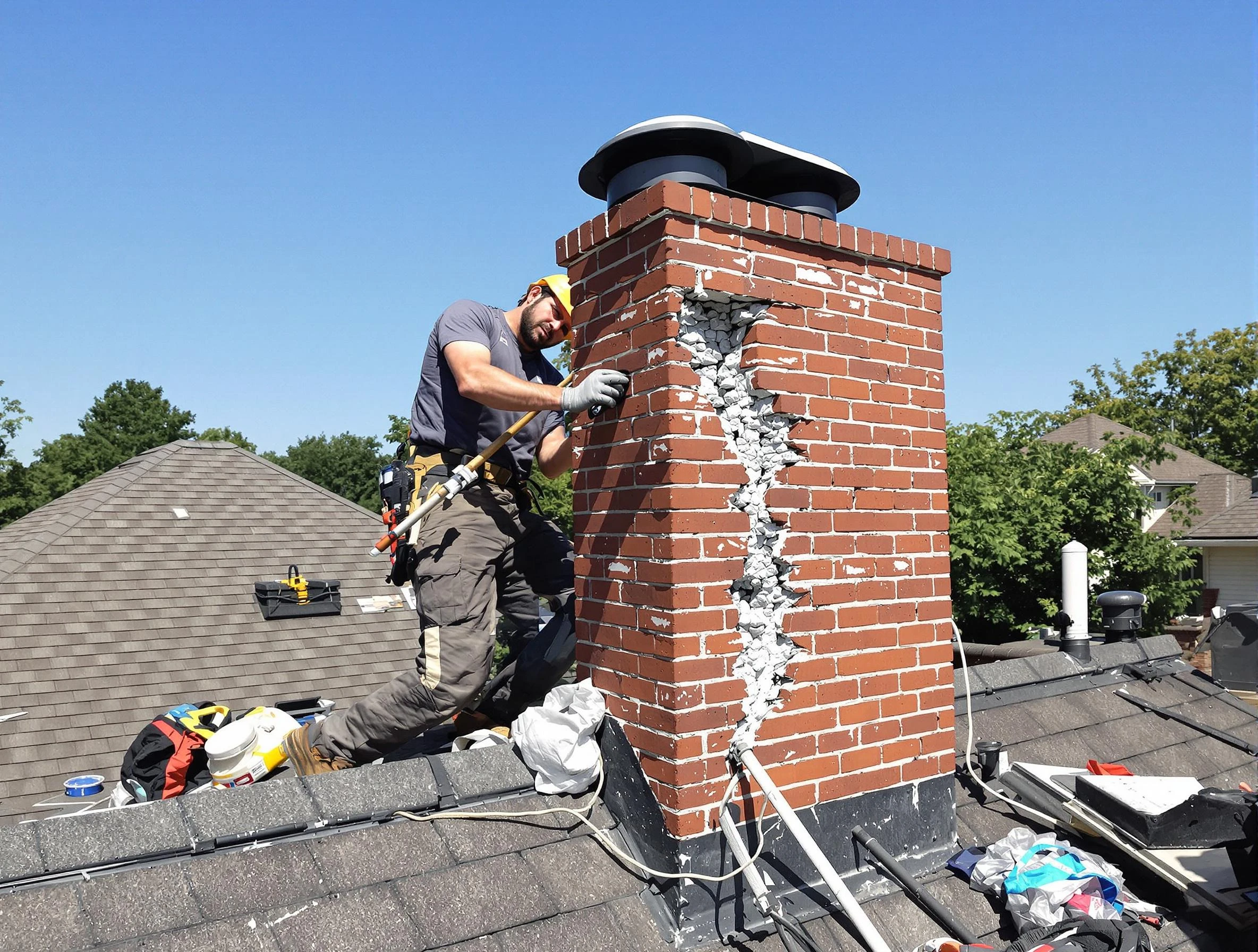 Chimney Repair in Franklin Park