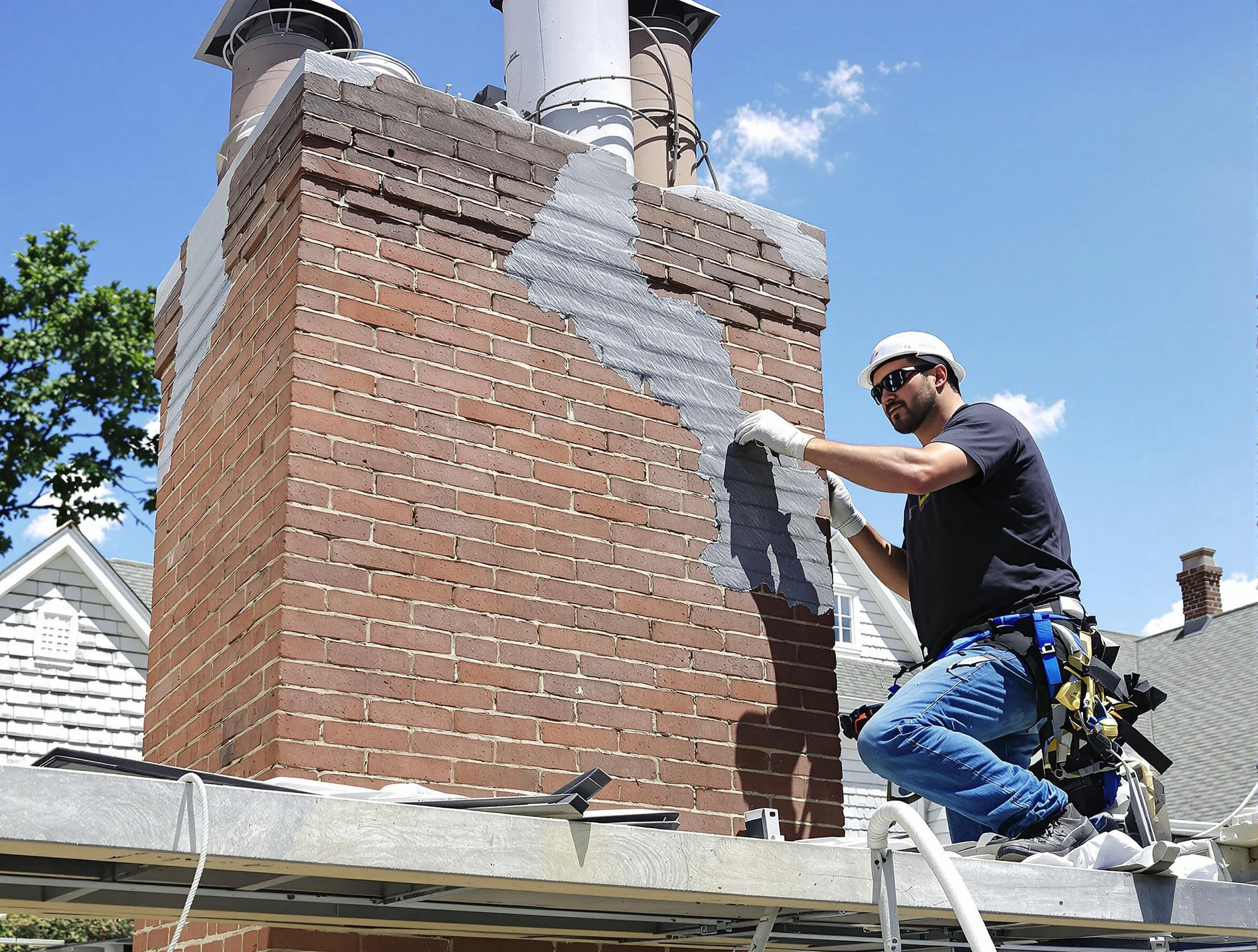 Chimney Restoration in Franklin Park