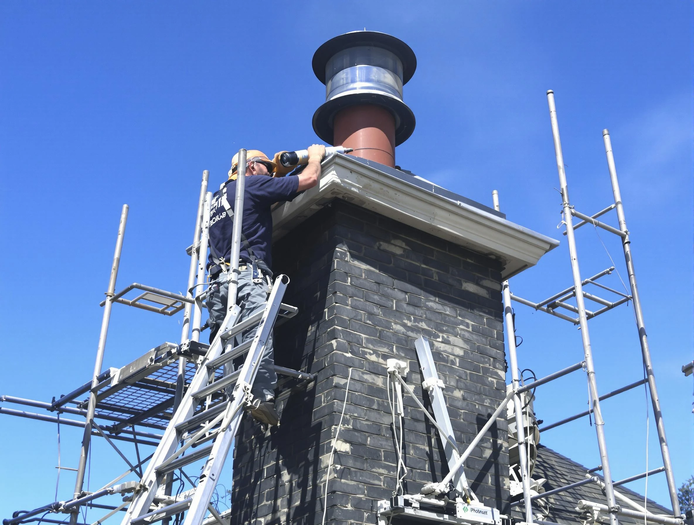 Sturdy chimney crown finished by Franklin Park Chimney Sweep in Franklin Park, PA