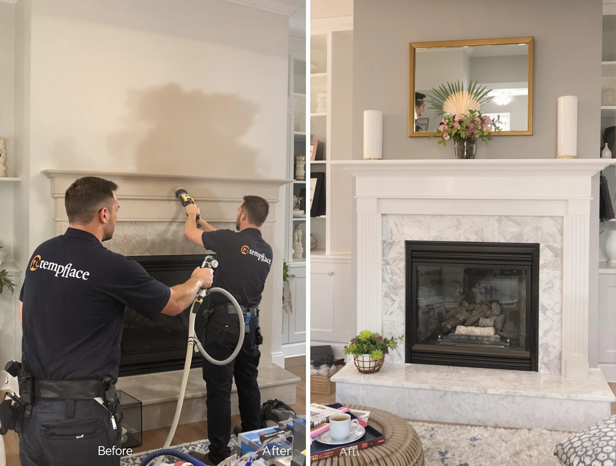 Professional soot removal by Franklin Park Chimney Sweep team in Franklin Park, PA